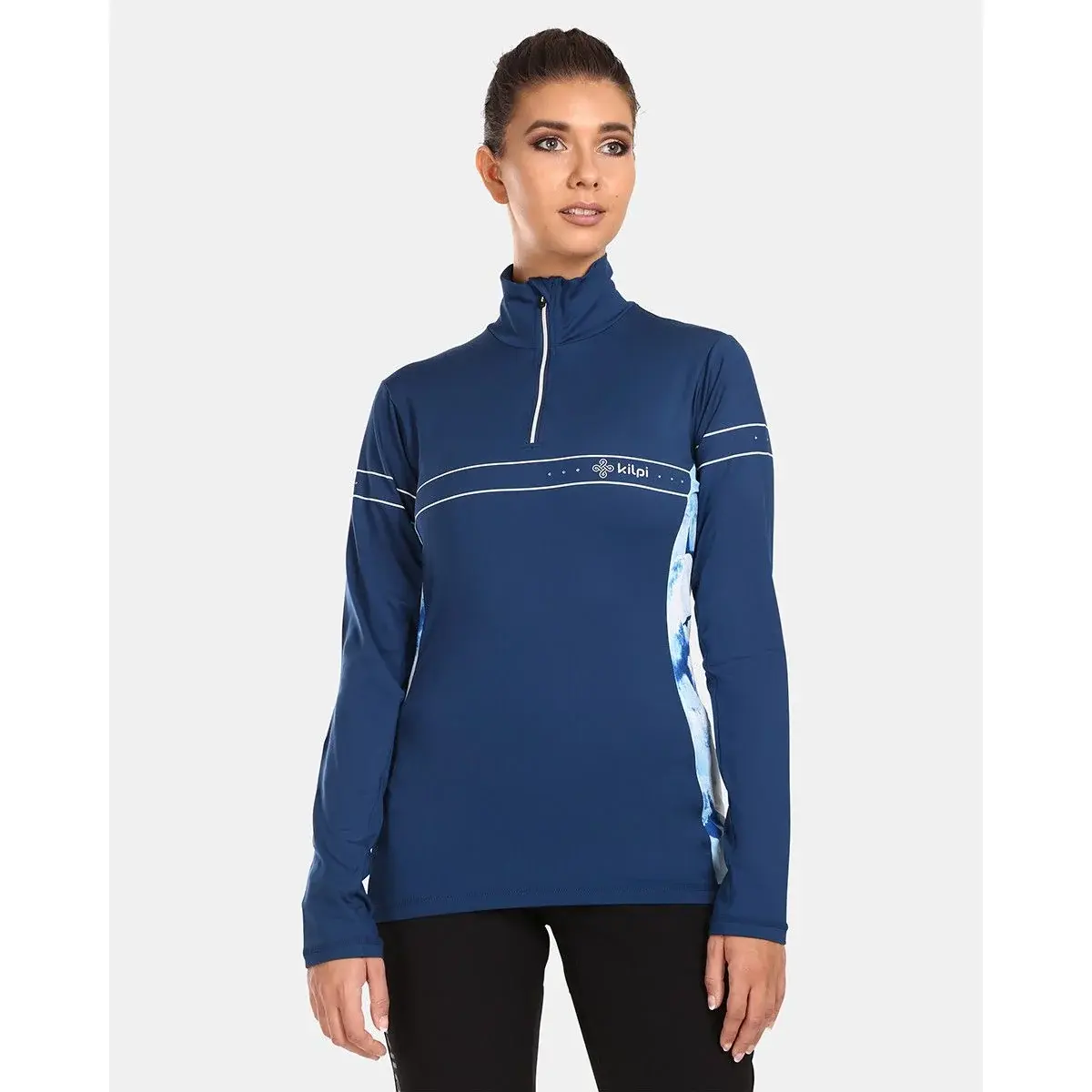 Kilpi T-shirt technique femme Kilpi Leema-W bleu foncé