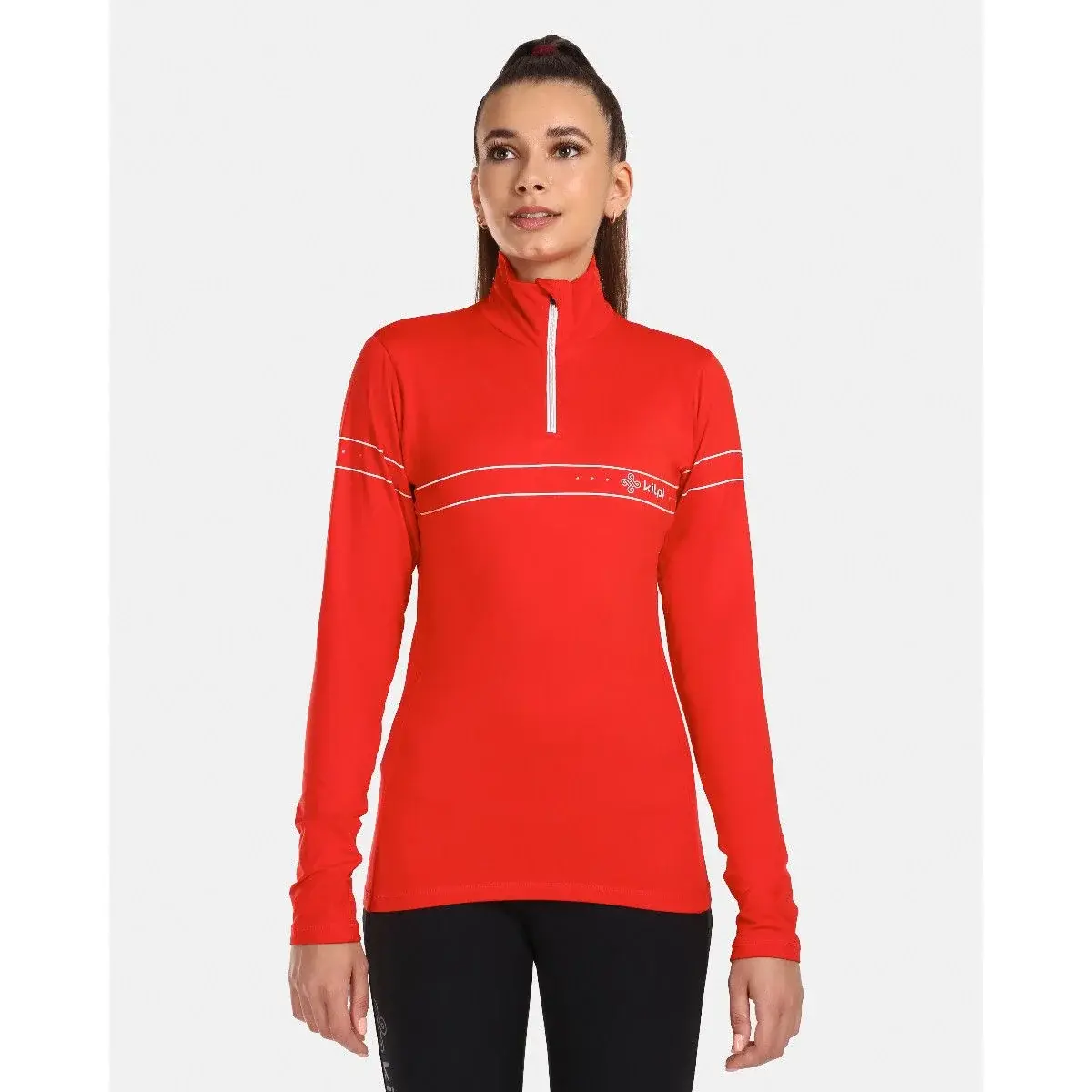 T-shirt technique femme Kilpi Leema-W rouge