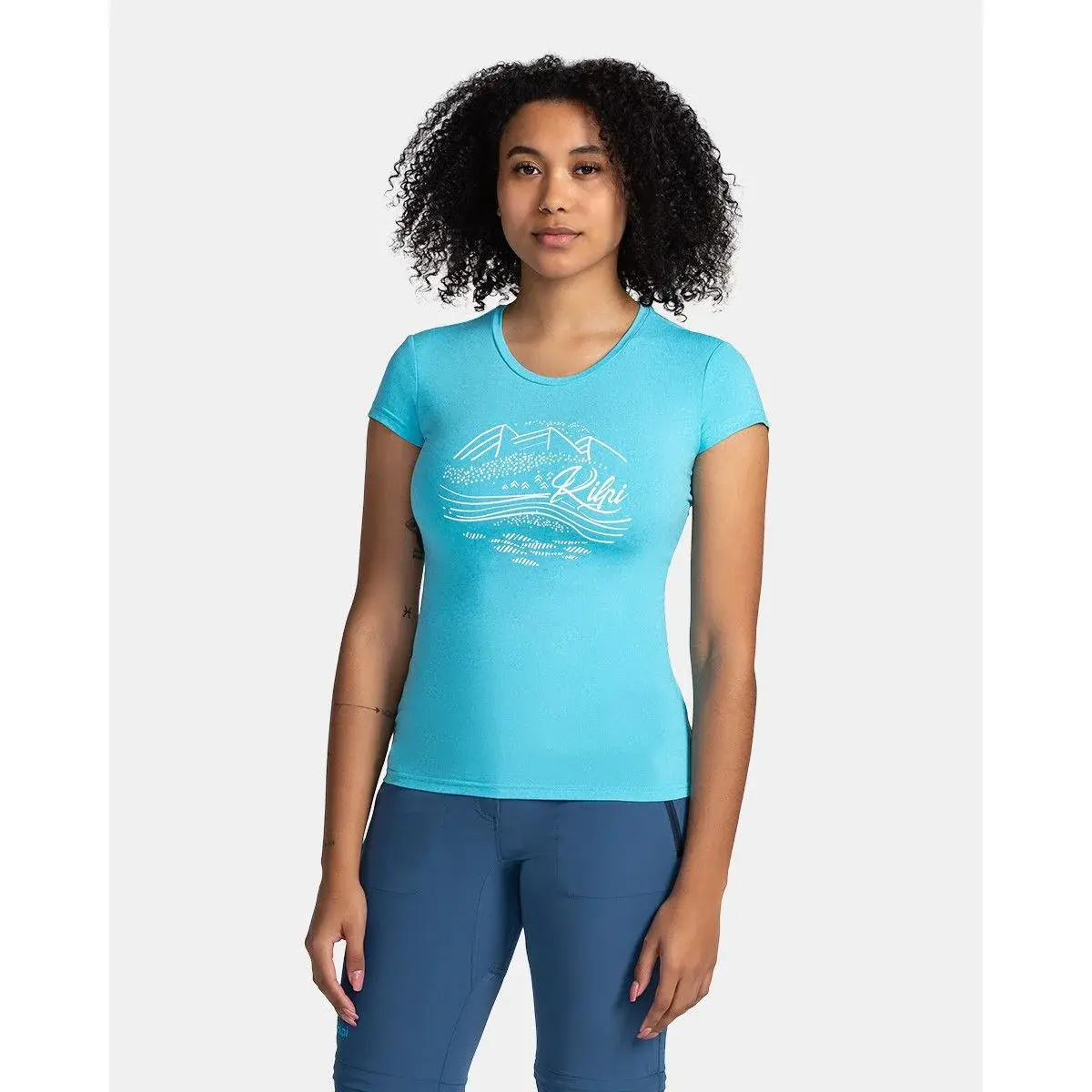 T-shirt femme Kilpi Lismain-W bleu