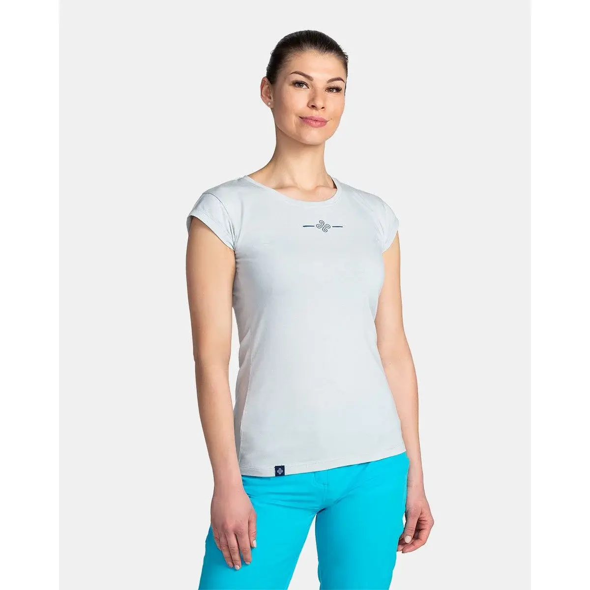 Kilpi T-shirt en coton femme Kilpi Los-W gris clair