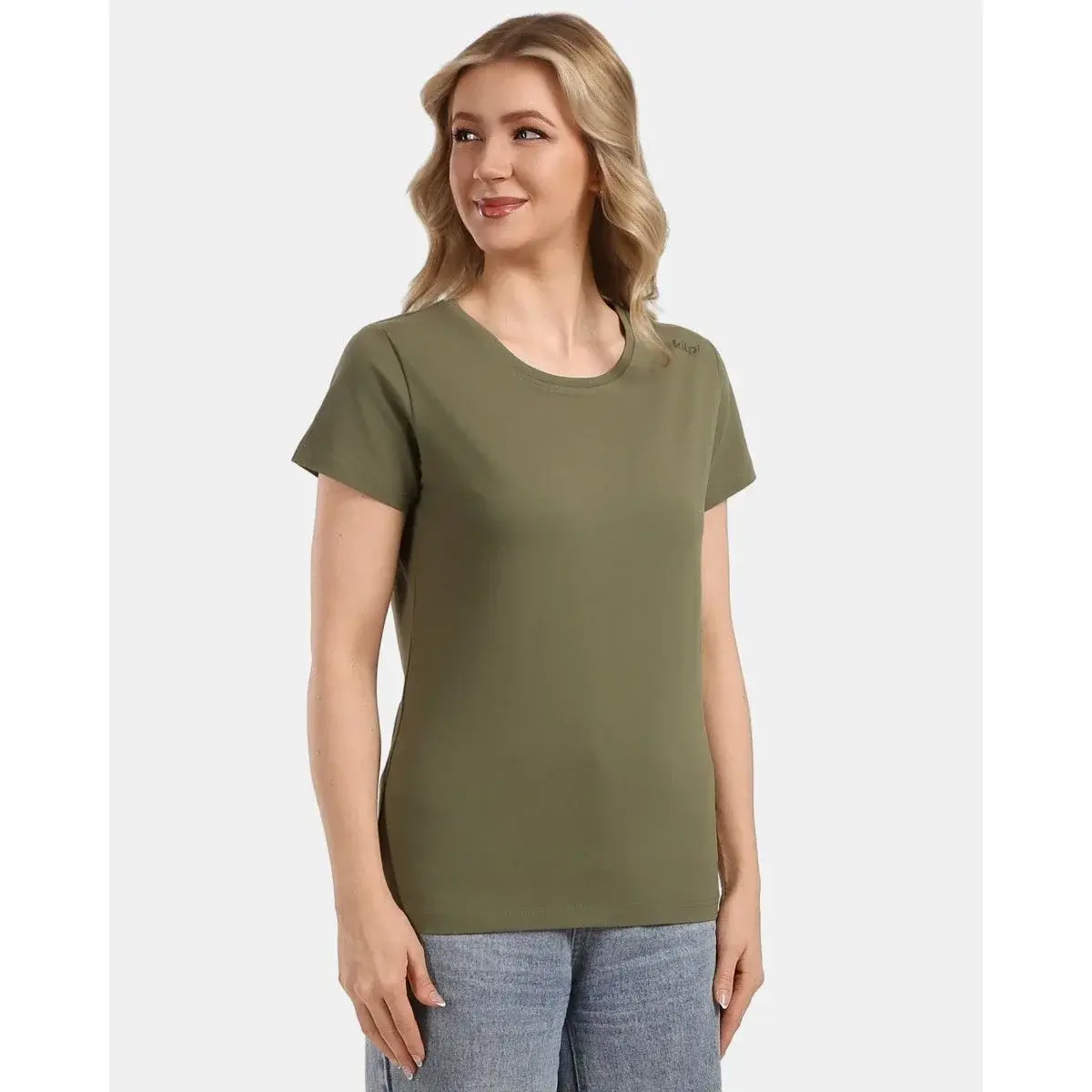 T-shirt femme Kilpi PROMO-W vert