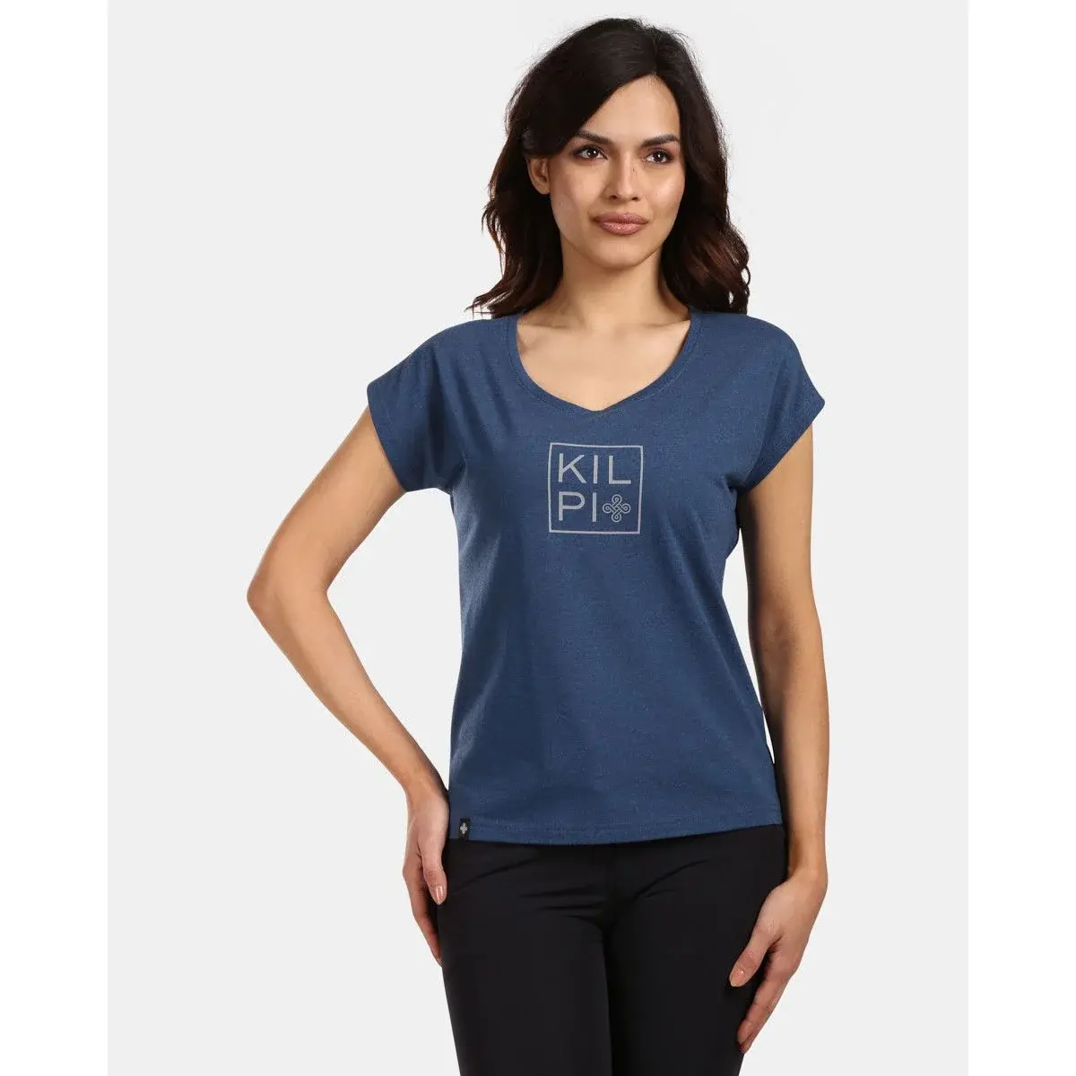 T-shirt femme Kilpi Roane-W bleu foncé