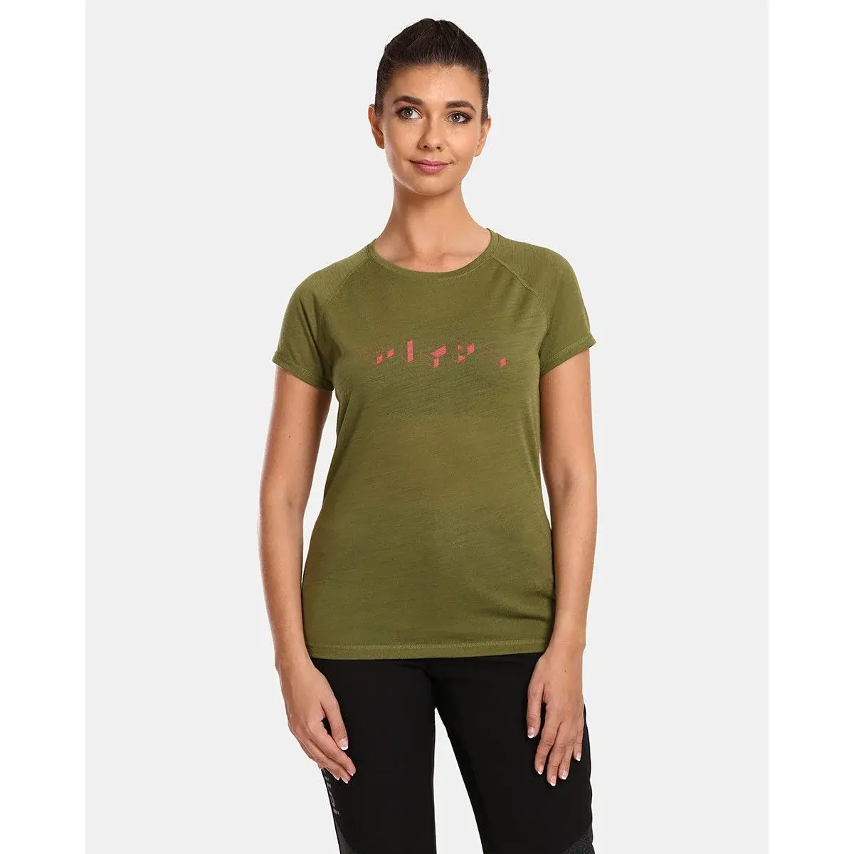 T-shirt de randonnée femme Kilpi Zarja-W vert