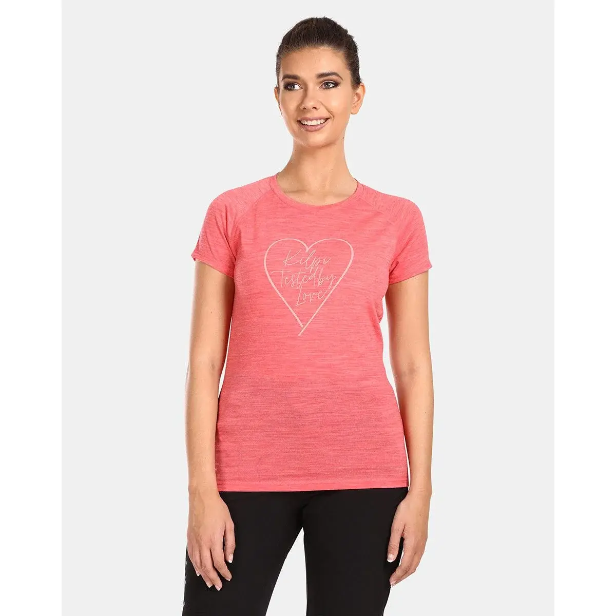 T-shirt de randonnée femme Kilpi Zarja-W rose