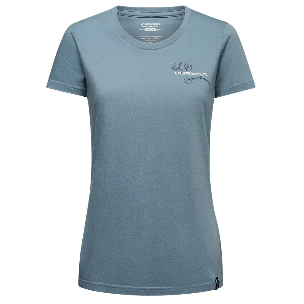 T-shirt femme La Sportiva CLIMB FLOWER limestone/night sky