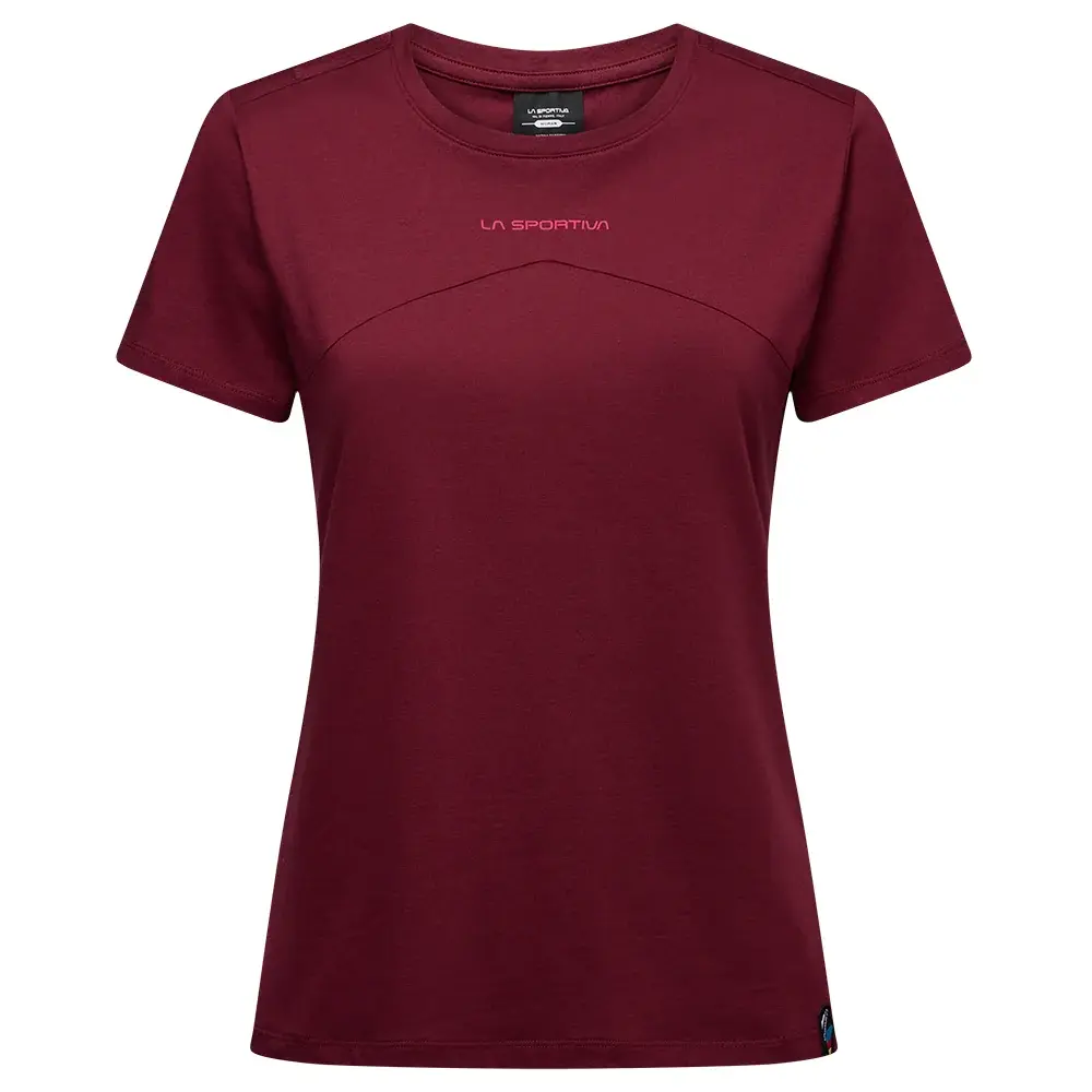 T-shirt femme La Sportiva ROOF T-SHIRT redwood/azalea
