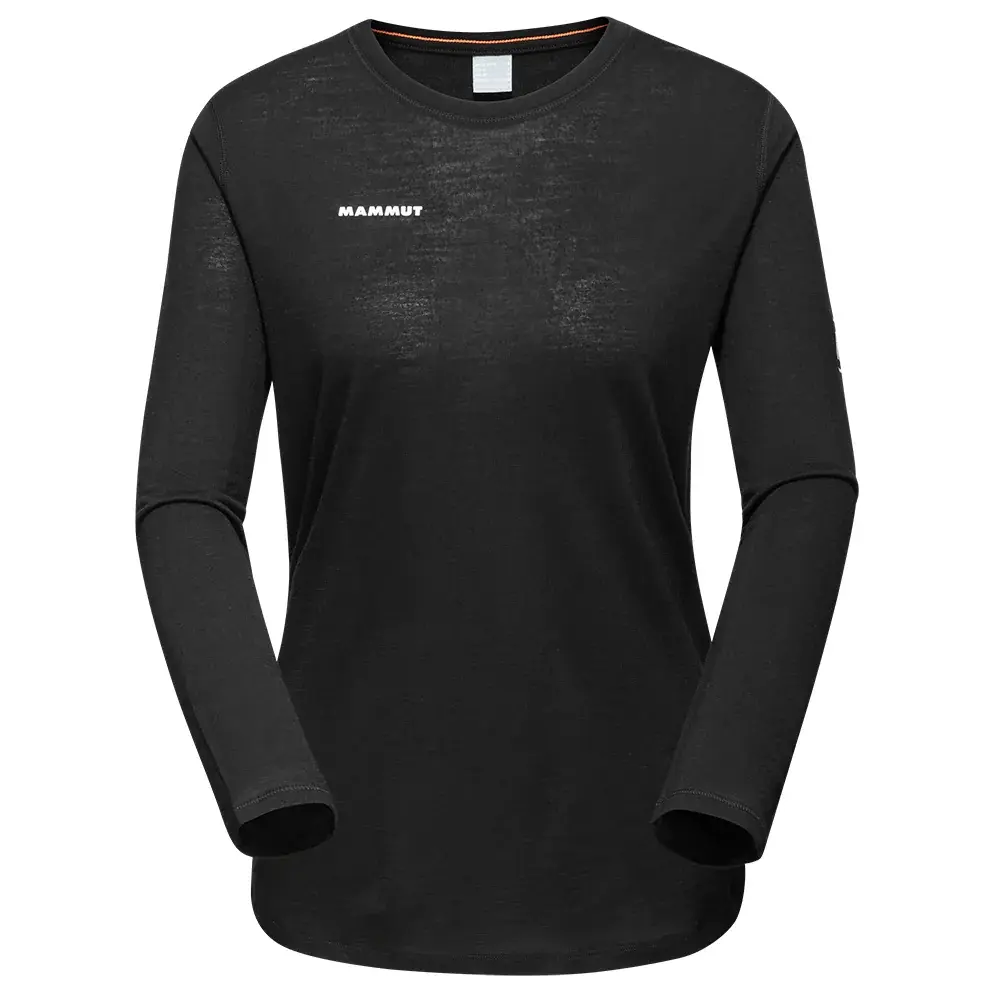 T-shirt femme Mammut Tree Wool FL Longsleeve black
