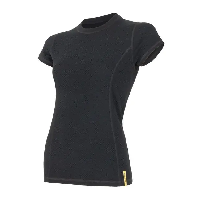 Sensor T-shirt femme Sensor Merino DF noir