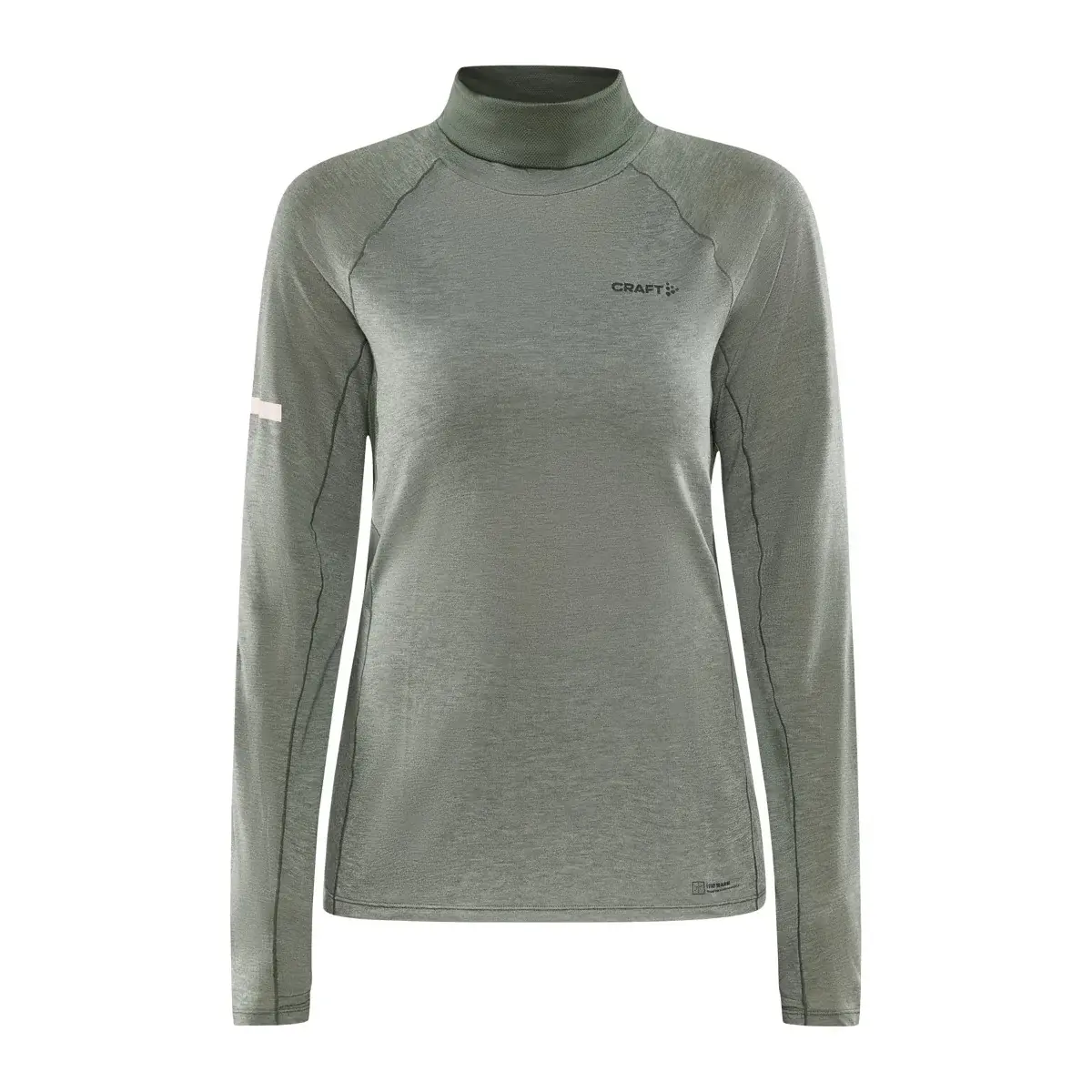 T-shirt femme Craft ADV SubZ Wool LS vert