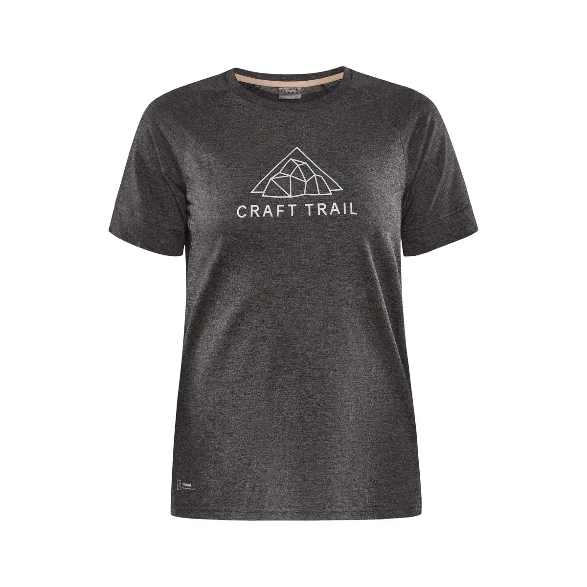 T-shirt femme Craft ADV Trail Wool SS noir