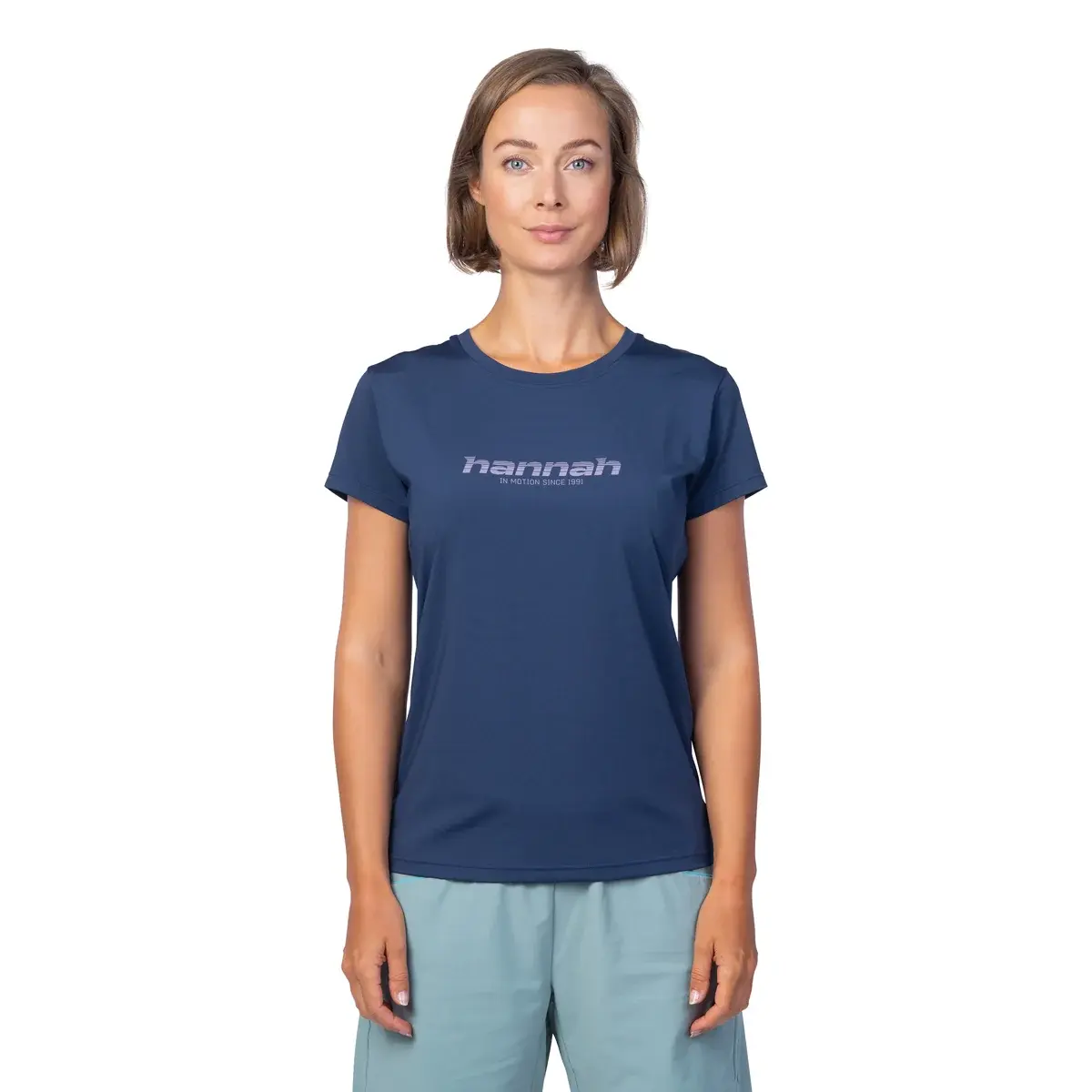 Hannah T-shirt femme Hannah Saffi II sargasso sea