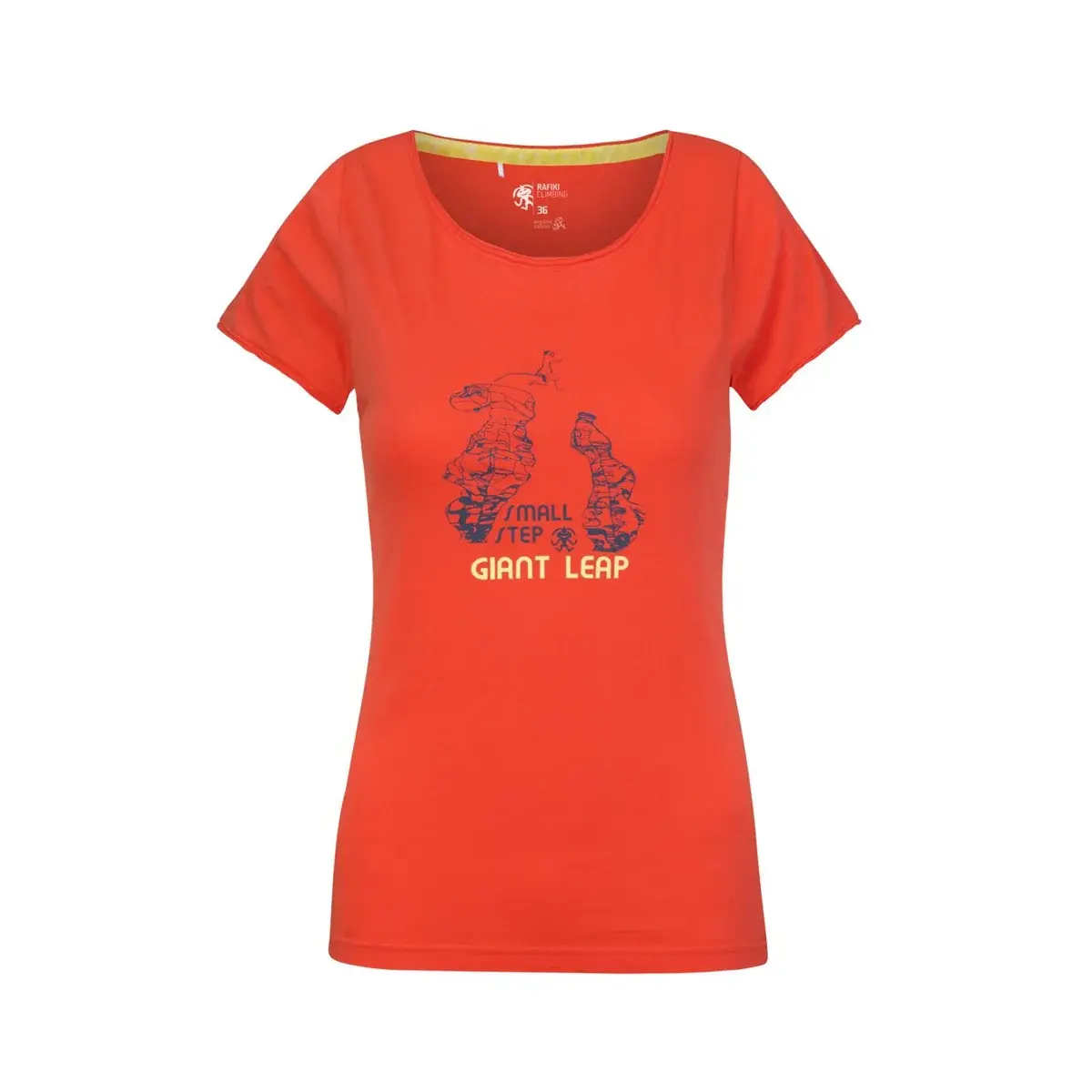 T-shirt femme Rafiki Jay hot coral