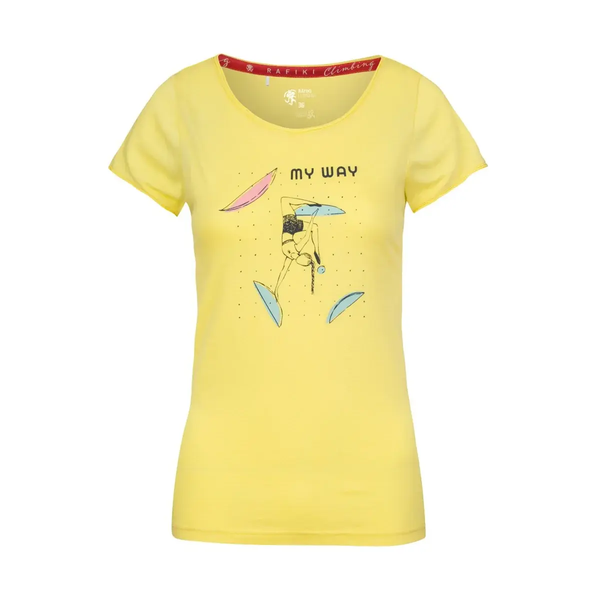 Rafiki T-shirt femme Rafiki Jay lemon verbena