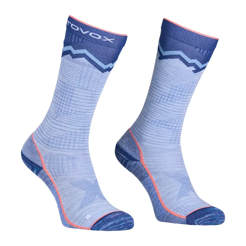 Ortovox Chaussettes hautes femme Ortovox W's Tour Long Socks Ice Waterfall