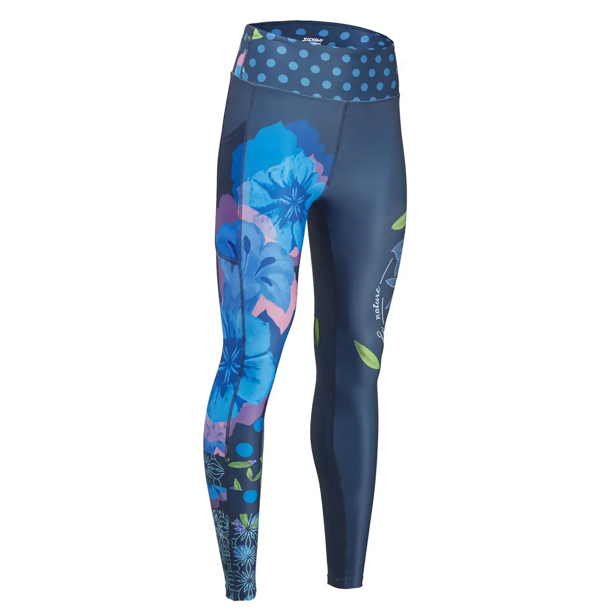 Silvini Legging thermique femme Silvini Veniana navy-blue