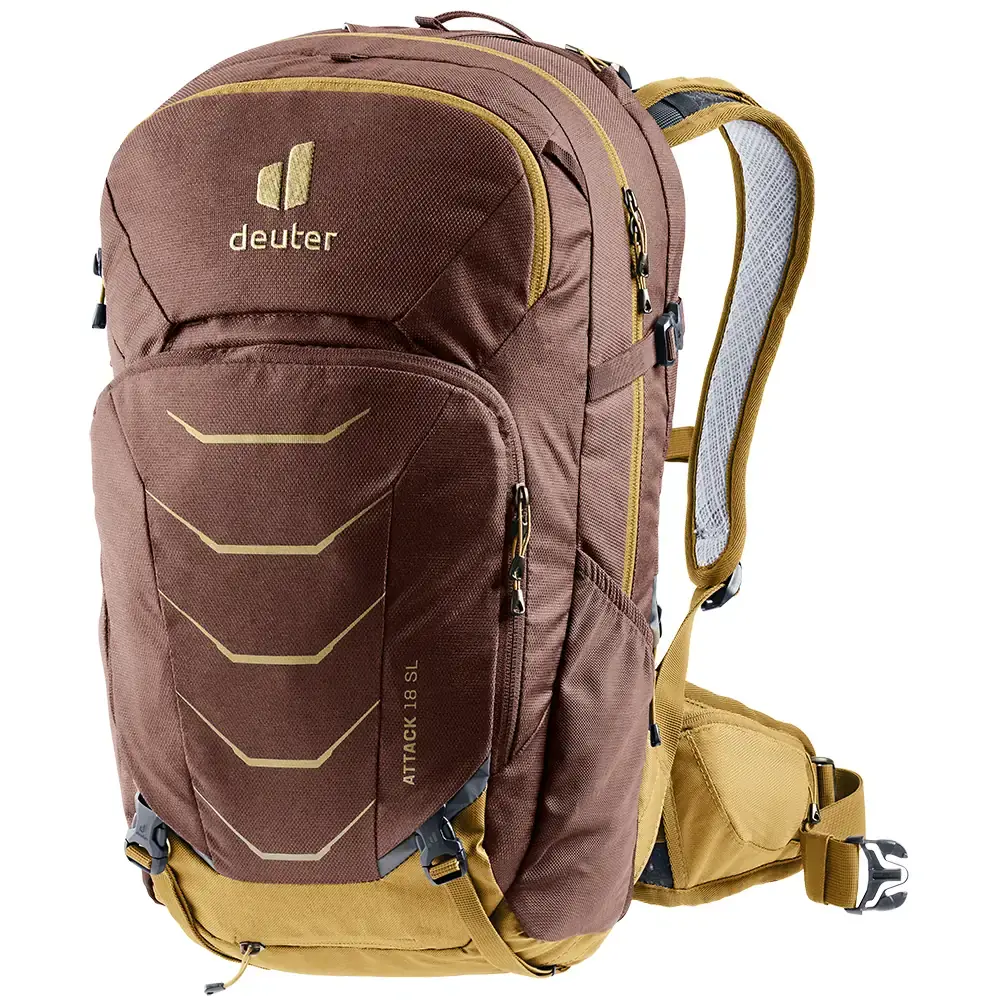 Sac à dos vélo femme Deuter Attack 18 SL raisin-almond