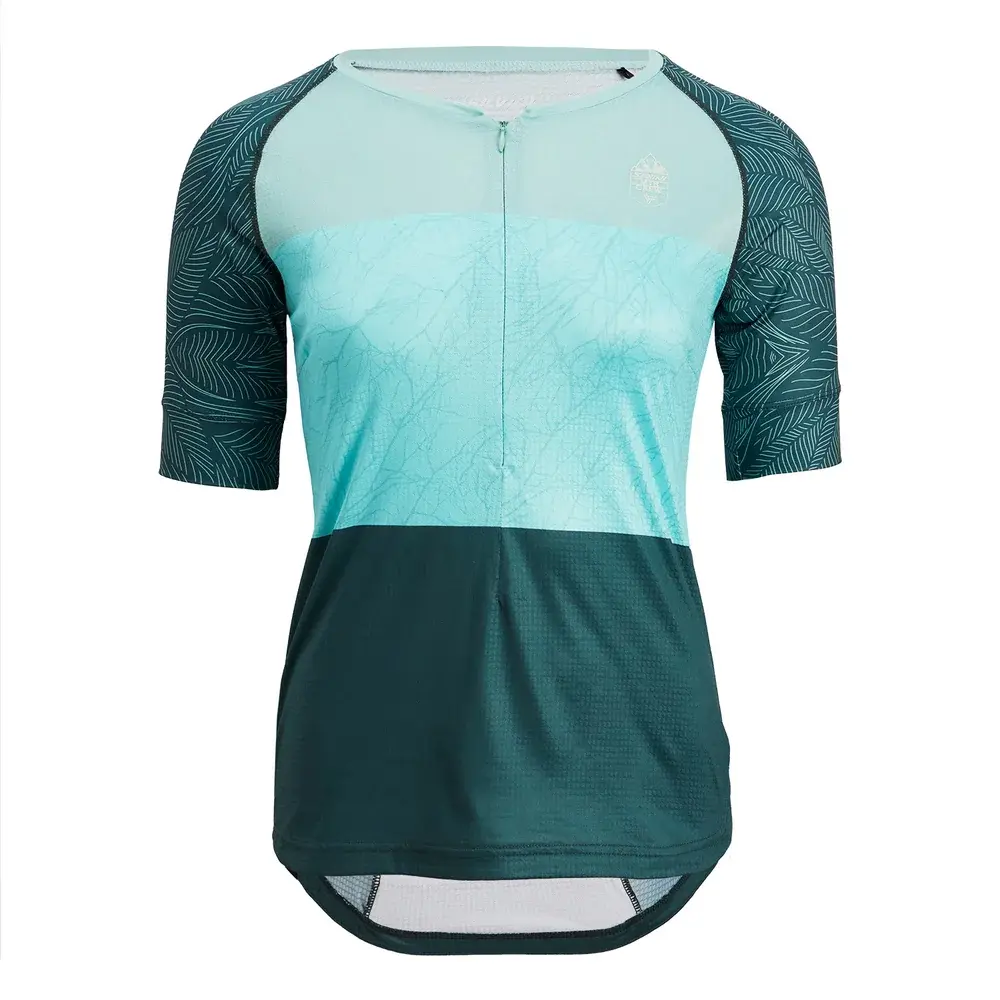 Maillot vélo femme Silvini Stabina Garden green