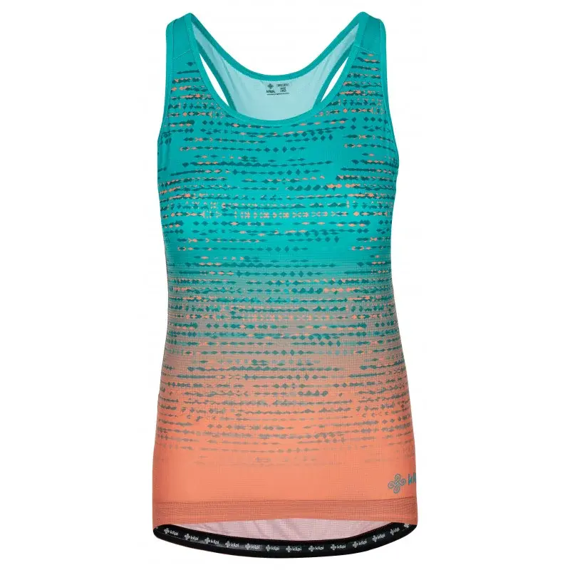 Kilpi Débardeur vélo femme Kilpi Vai-W Turquoise
