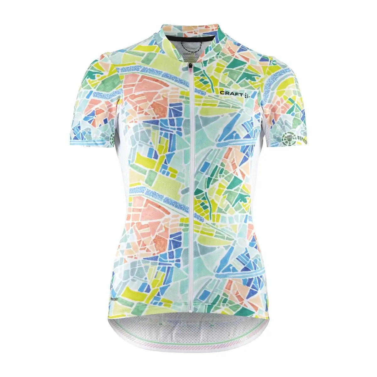 Craft Maillot vélo femme Craft ADV Endur Graphic blanc