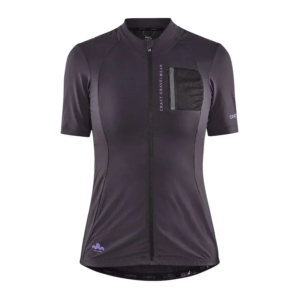 Maillot vélo femme Craft ADV Offroad gris
