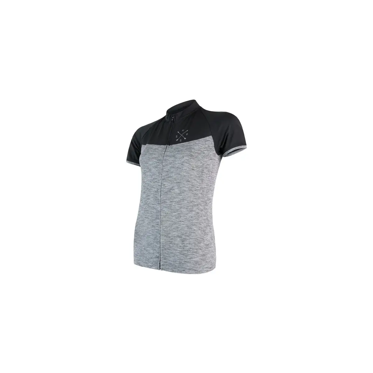Maillot femme Sensor Cyklo Motion celozip gris/noir