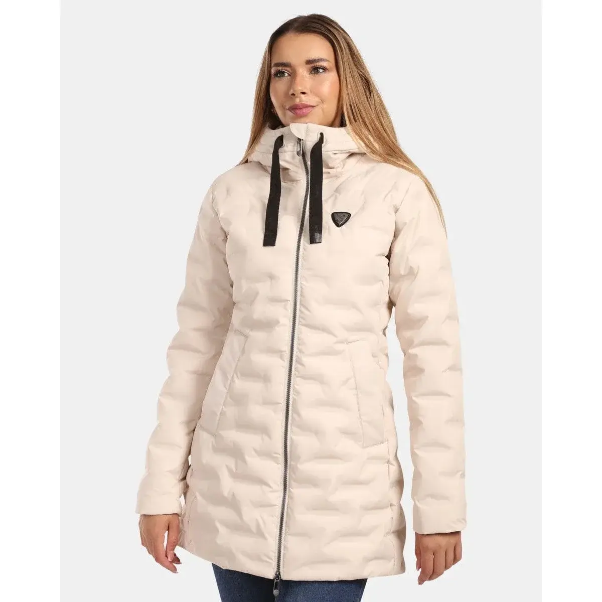 Kilpi Manteau femme Kilpi BELIZE-W beige
