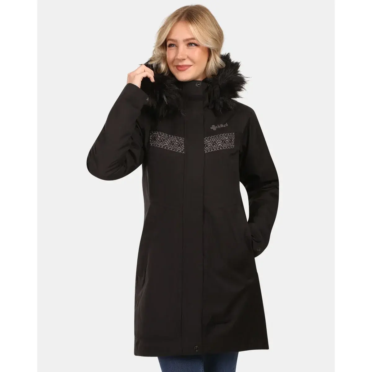 Kilpi Manteau femme Kilpi PERU-W noir