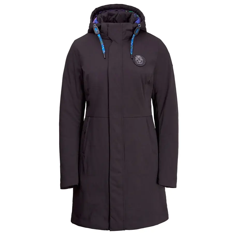 Manteau femme Silvini Montesa black-navy