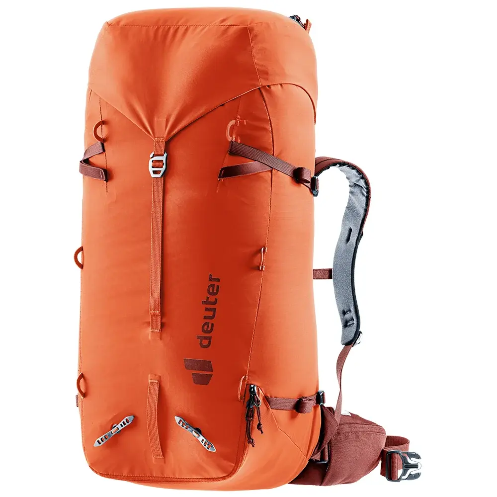 Deuter Sac à dos d'escalade femme Deuter Guide 42+8 SL papaya-redwood
