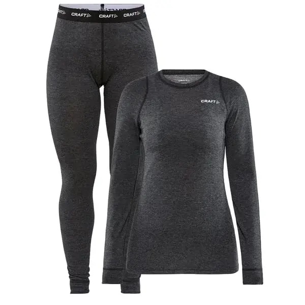 Craft Ensemble thermique femme Craft CORE Wool Merino noir