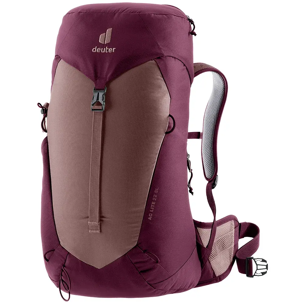 Sac à dos de randonnée femme Deuter AC Lite 22 SL ashrose-cassis