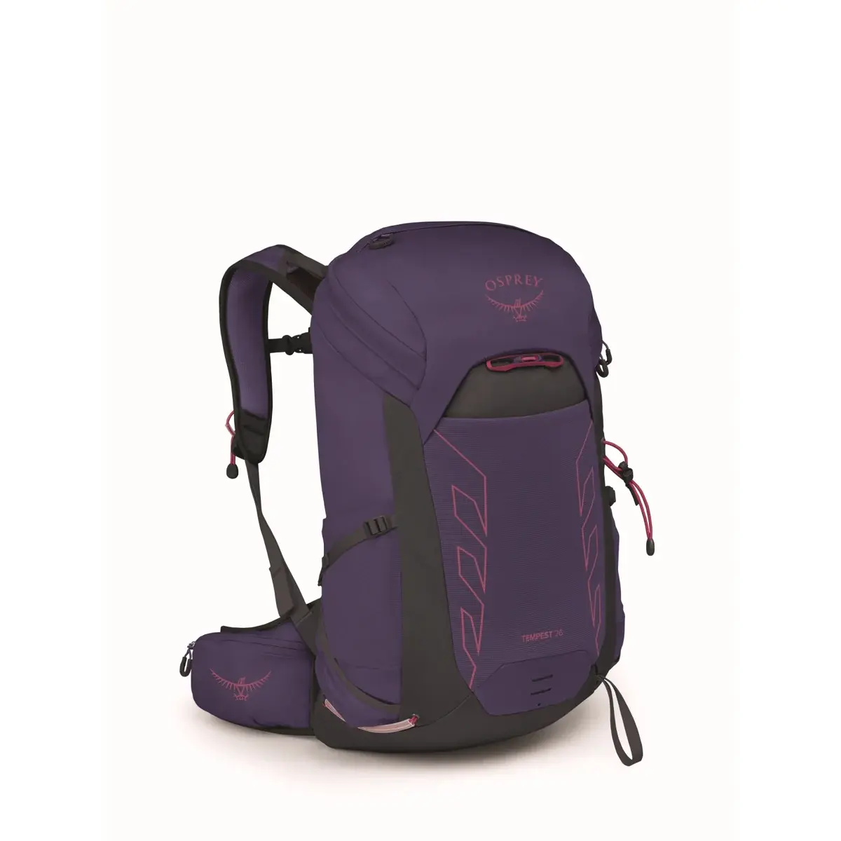 Osprey Sac à dos de randonnée femme Osprey Tempest 26L deep fig/hotspot pink