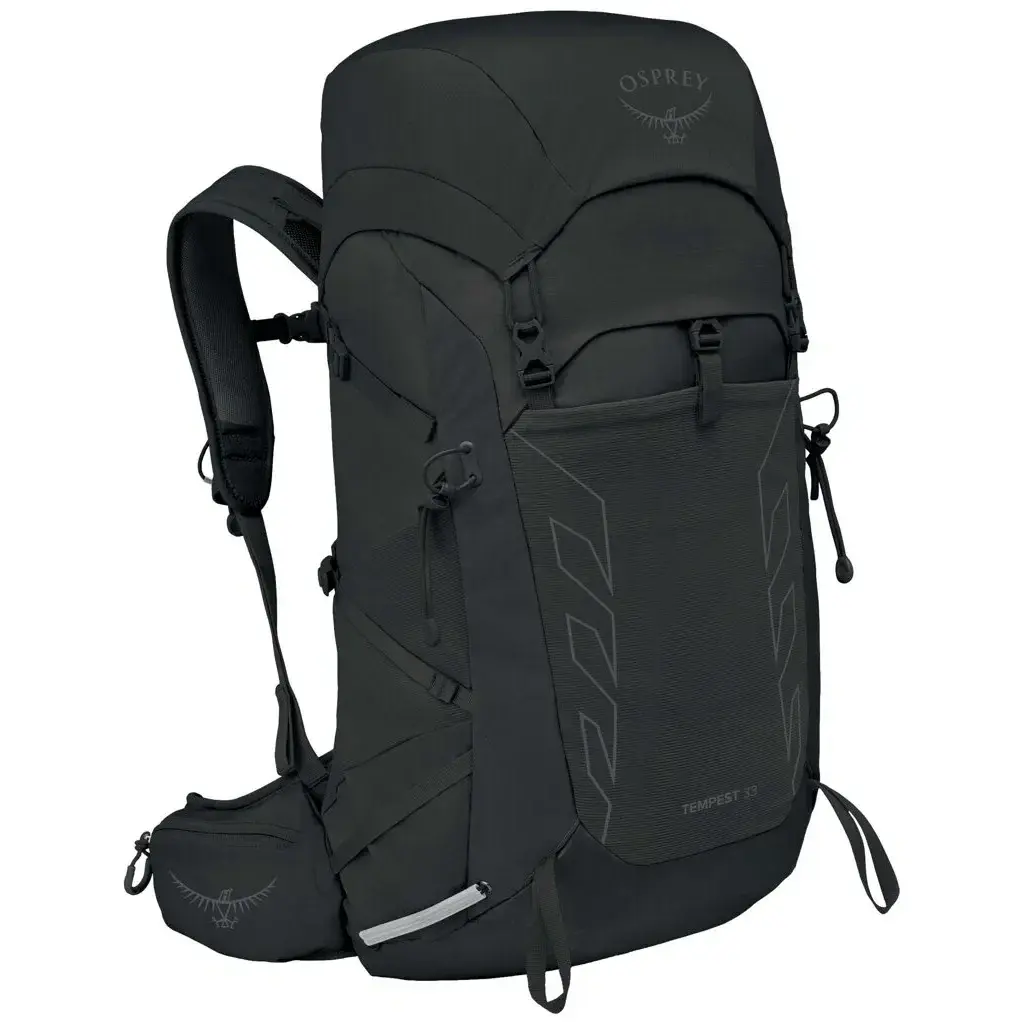 Sac à dos de randonnée femme Osprey Tempest 33L black/coal grey