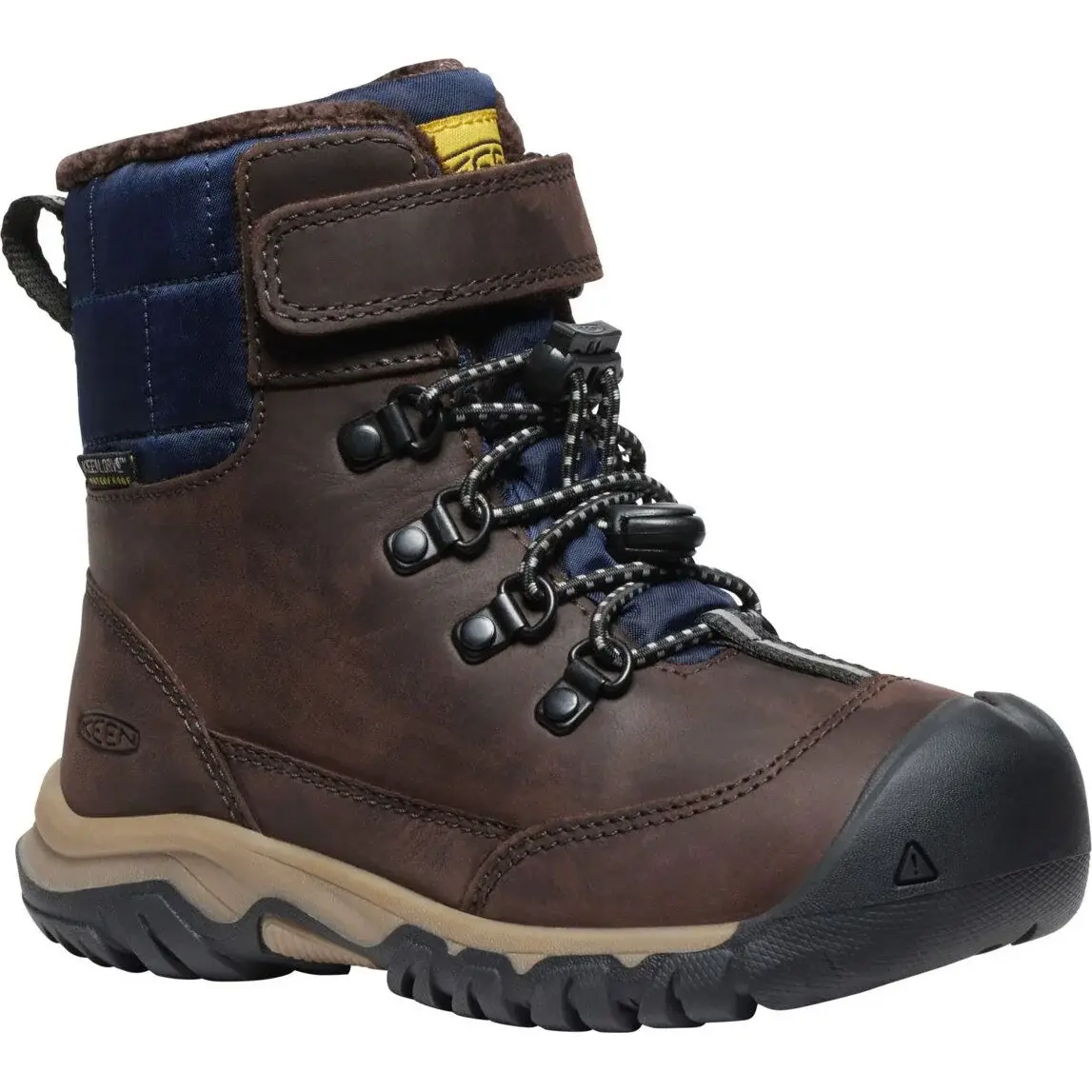 KEEN Chaussures d'hiver enfant KEEN Kanibou WP Children/Youth java/naval academy