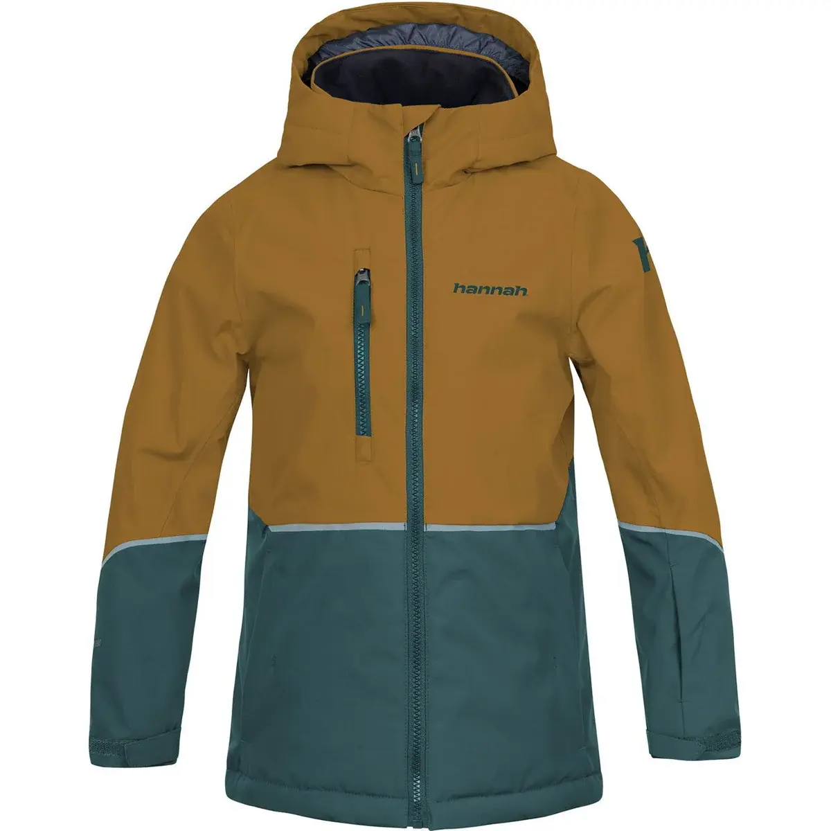 Hannah Veste de ski enfant Hannah Anakin JR golden brown/sea moss