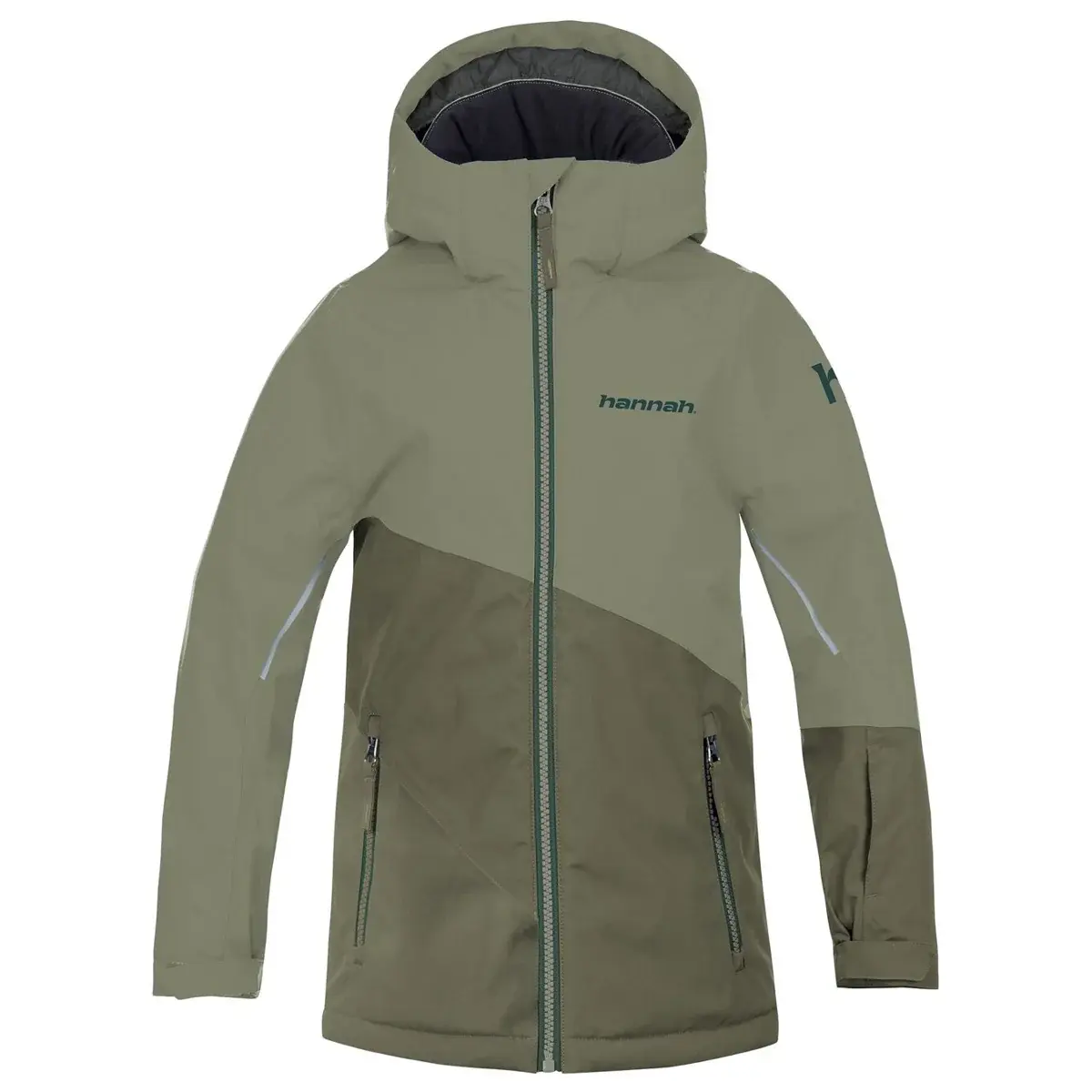 Hannah Veste de ski enfant Hannah Kigali JR tea/burnt olive