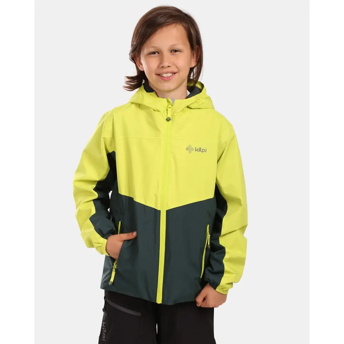 Kilpi Veste outdoor enfant Kilpi Orleti-JB vert foncé