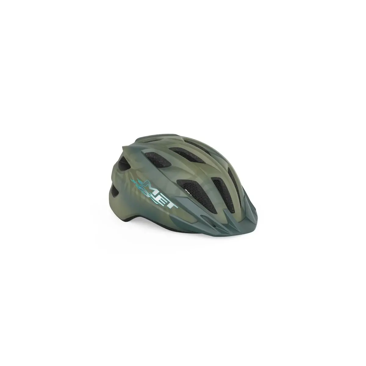 Casque vélo enfant MET Crackerjack vert 52-57cm
