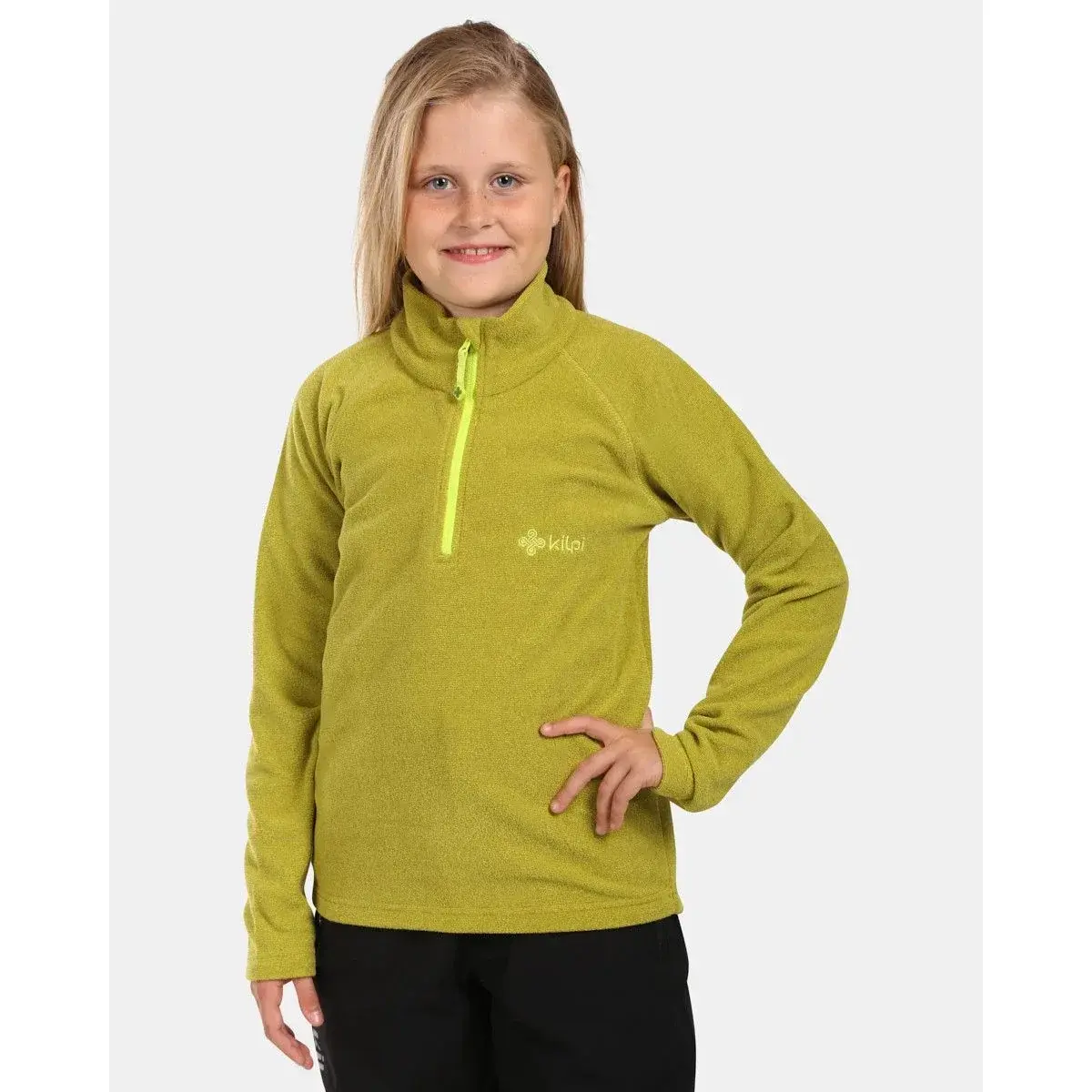 Kilpi Polaire enfant Kilpi ALMERI-J vert clair