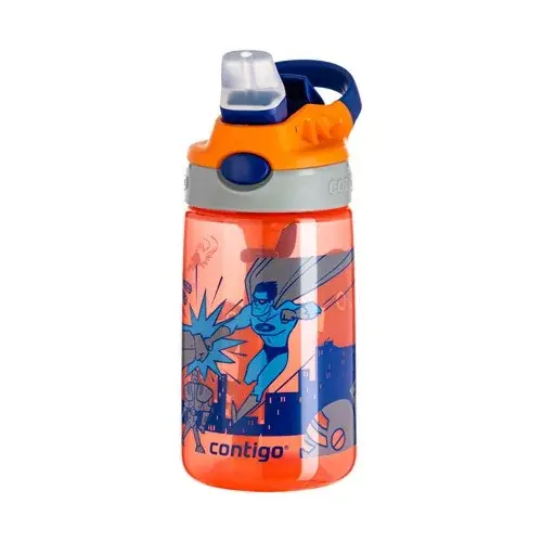 Contigo Gourde enfant Contigo Autospout James (env. 420 ml) orange avec héros