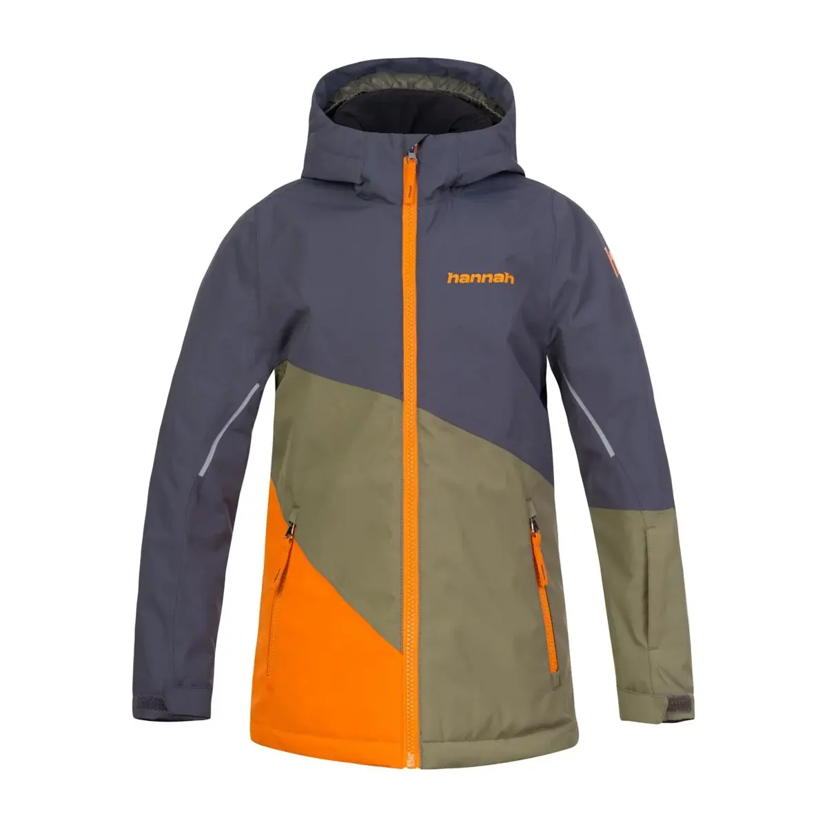 Hannah Veste de ski enfant Hannah Kigali JR Asphalt/burnt olive