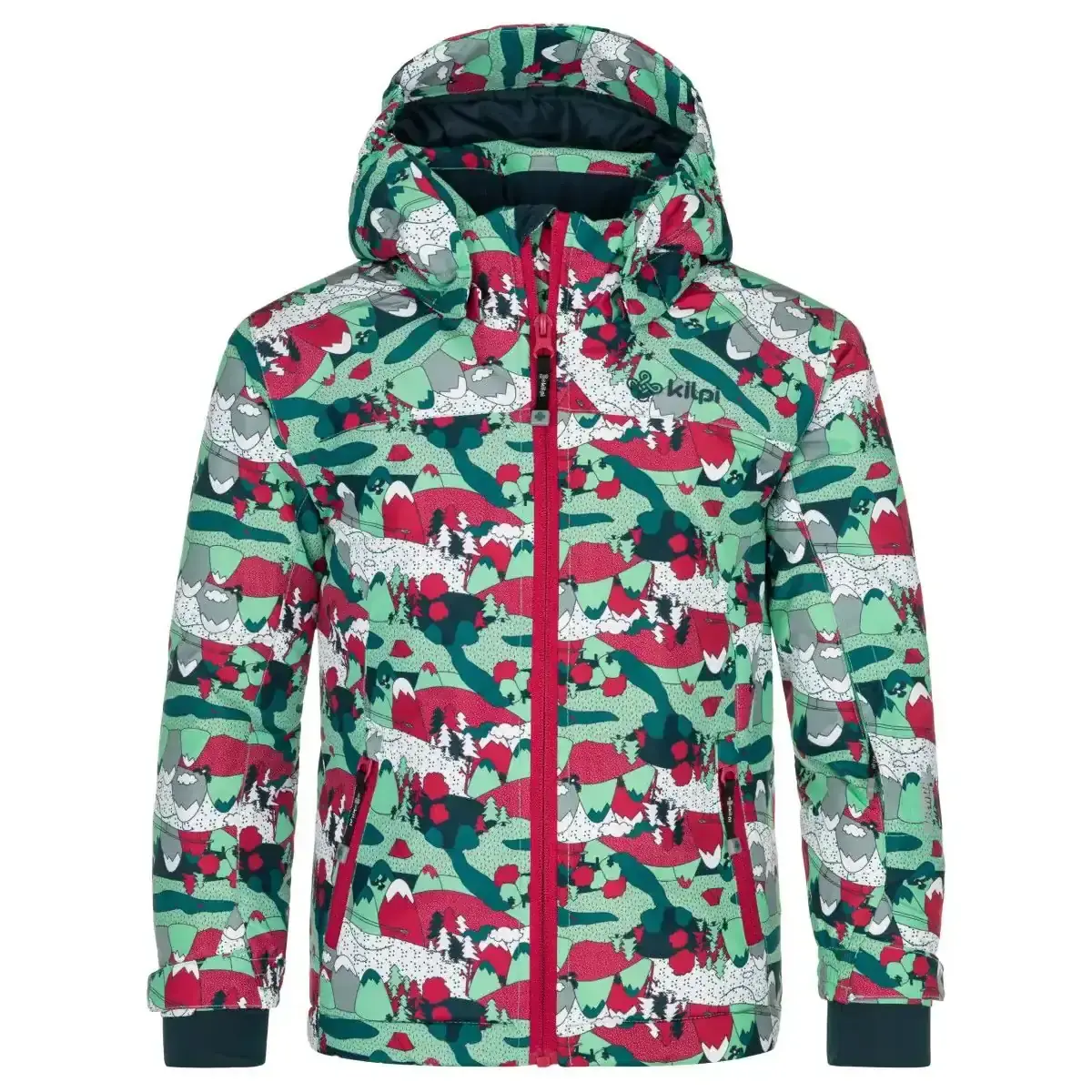 Veste de ski enfant Kilpi JENOVA-JG turquoise
