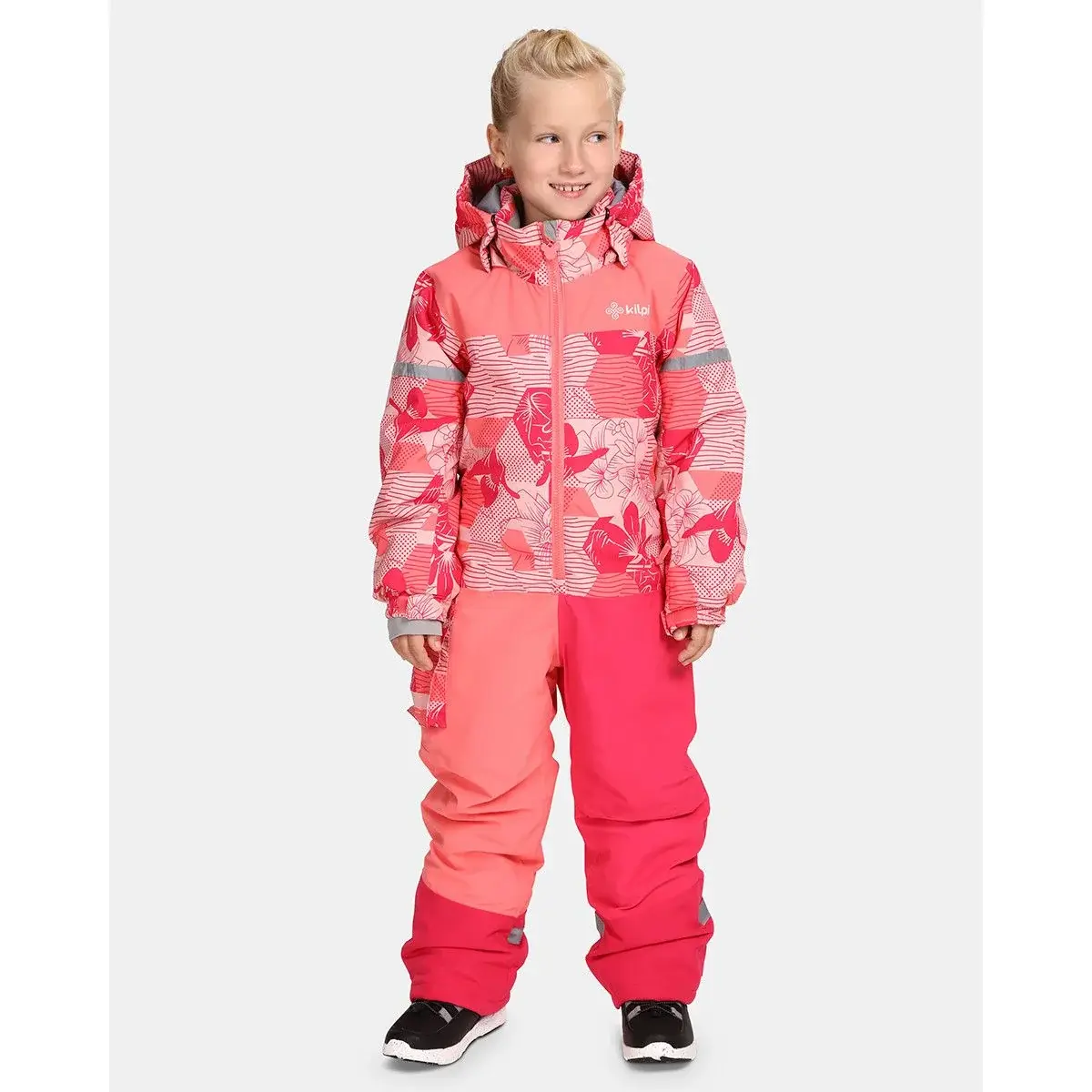 Kilpi Combinaison de ski enfant Kilpi Pontino-J rose