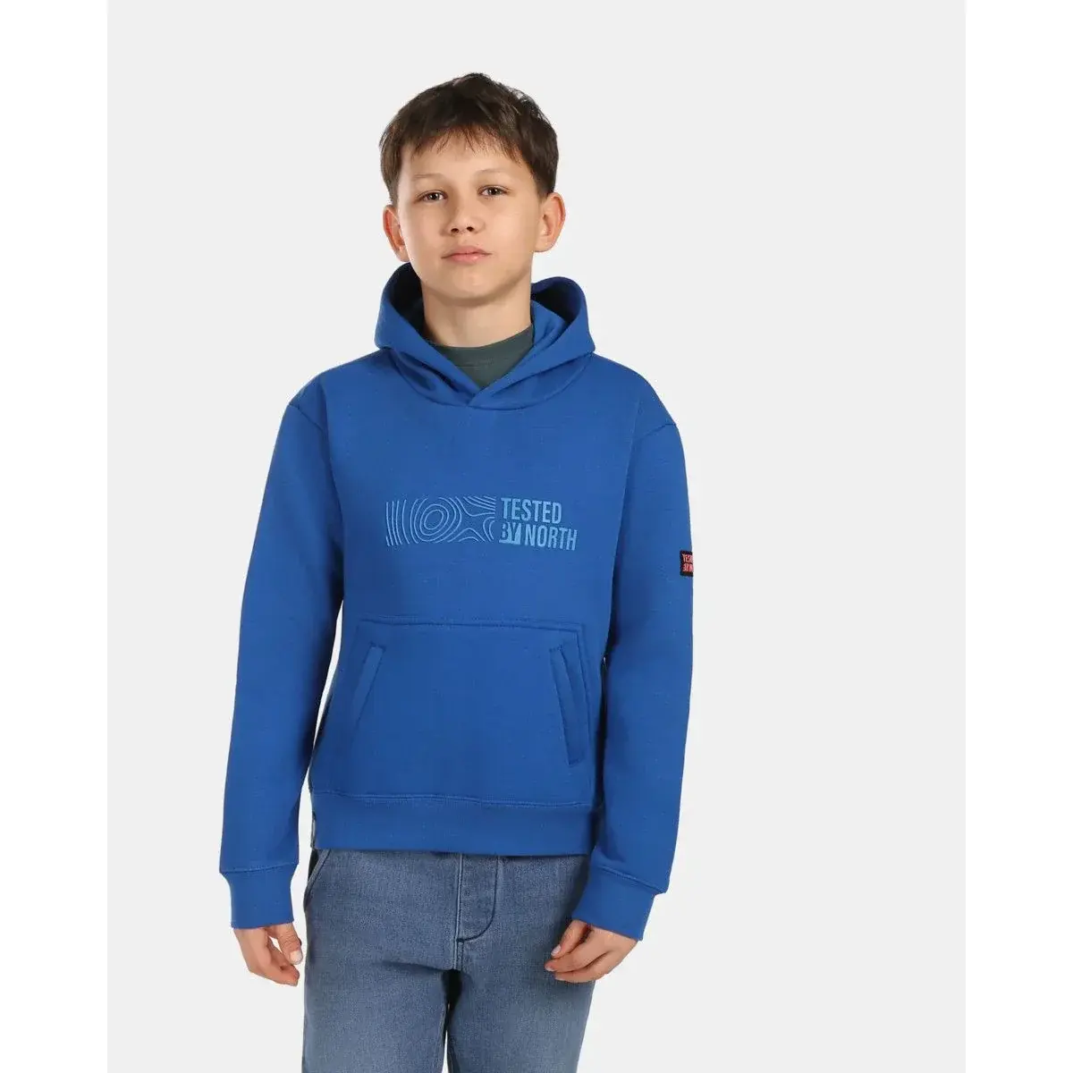 Kilpi Sweat enfant Kilpi NORTHEN-JB bleu foncé