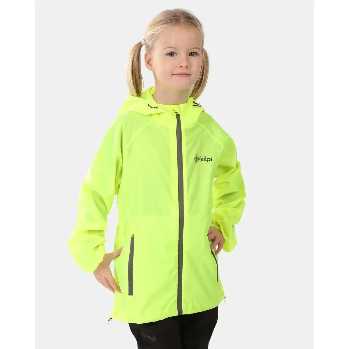 Veste imperméable enfant Kilpi JALUU-J jaune