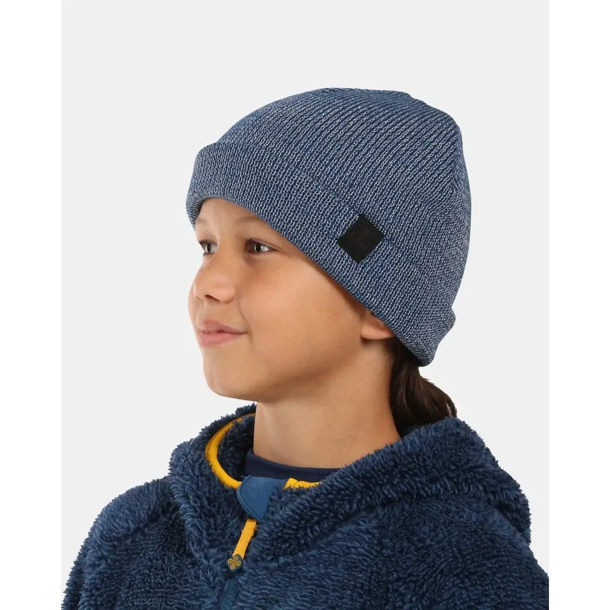 Bonnet d'hiver enfant Kilpi REFLEC-J bleu foncé