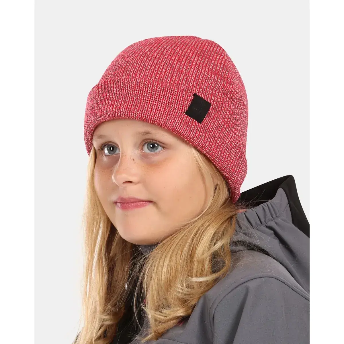 Bonnet d'hiver enfant Kilpi REFLEC-J rose