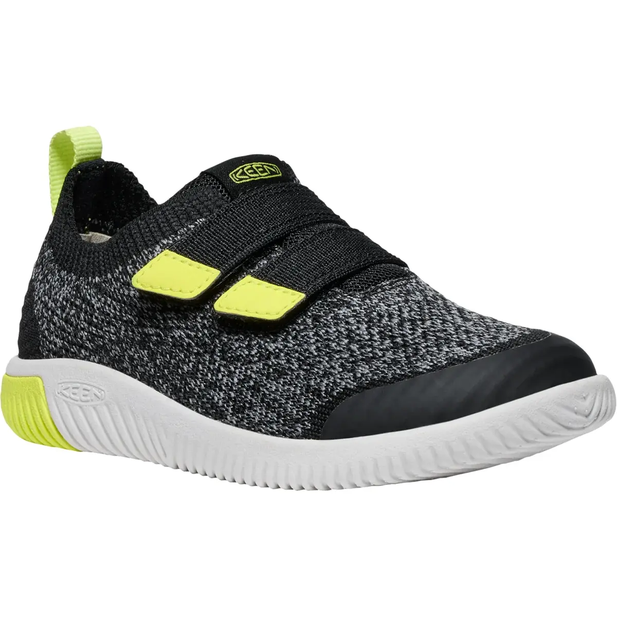 KEEN Chaussures barefoot enfant KEEN KNX Knit DS Children/Youth black/evening primrose