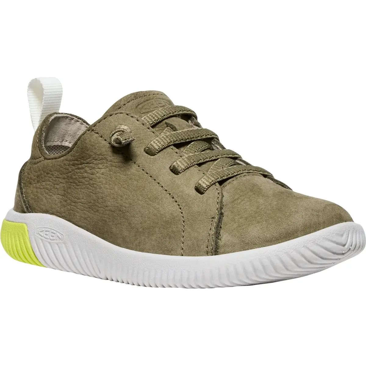 KEEN Chaussures barefoot enfant KEEN KNX Lace Children/Youth martini olive/evening primrose