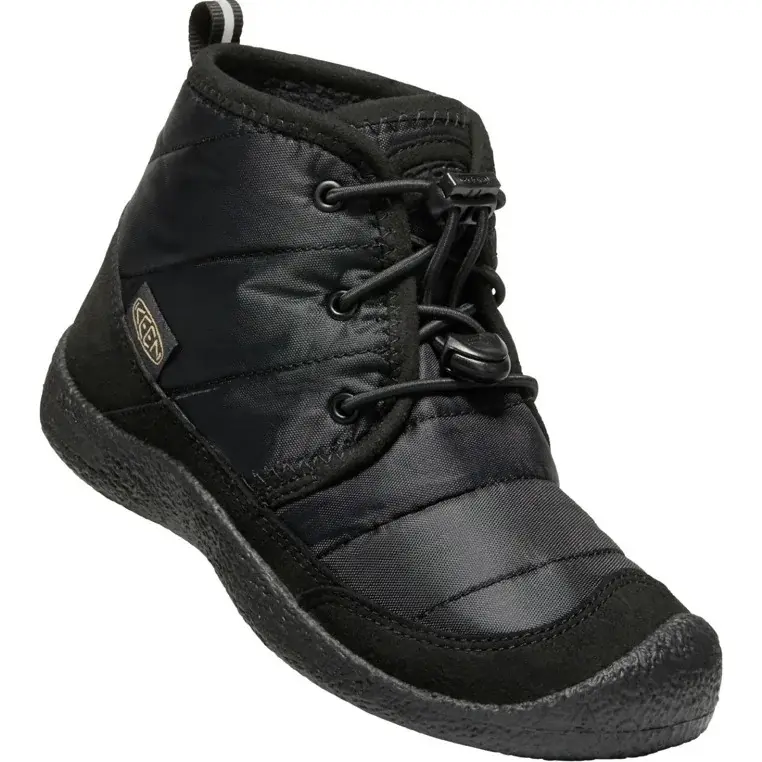 KEEN Chaussures montantes enfant KEEN Howser II Chukka WP Youth black/black EU